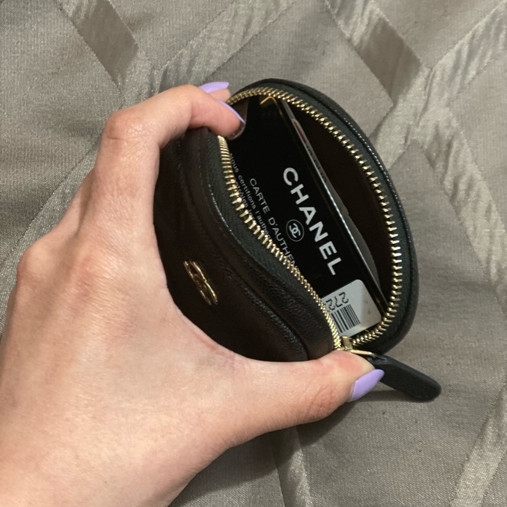 Chanel coin wallet
